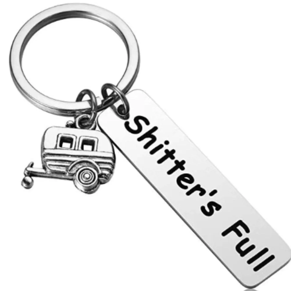 3/$25, 4/$30 Keychain “Sh*tter’s Full” Uncle Eddie Quote Key Ring